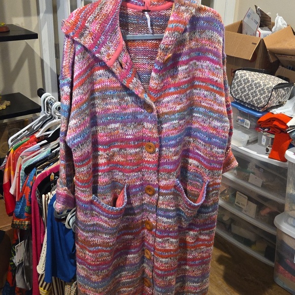 Free People NWOTs Cloud 9 Cardi - Picture 5 of 10